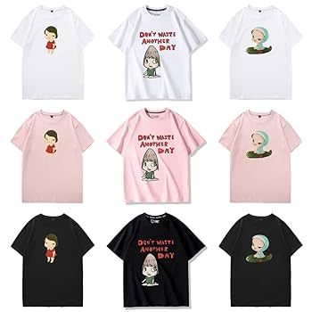 Amazon.co.jp: なら よしとも Tシャツ 奈良美智 半袖 夏服 薄手